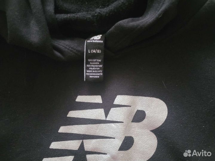 New balance толстовка
