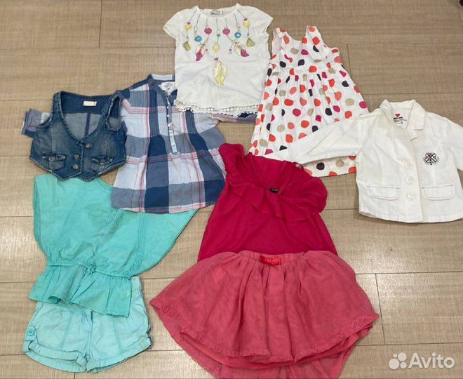 Сет вещей для девочки, 104-110 см (4-5 лет)