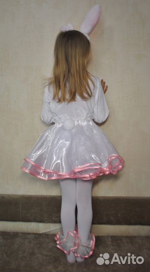 Костюм зайка рост 90-110 см