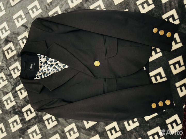 Пиджак женский черный sabra 40 размер