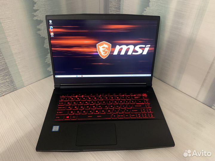 MSI GF65 144GHz i5 9300h/RTX2060/16gb/512gb