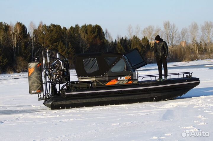 Аэролодка Сибэкс Турист Завод 350 л.с