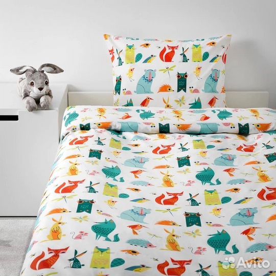 Постельное белье H&M home, IKEA