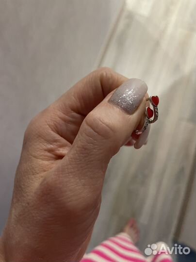 Серьги серебро