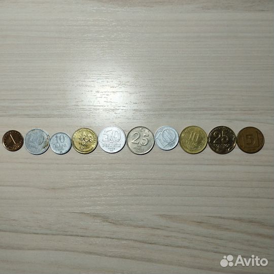 Набор иностранных монет