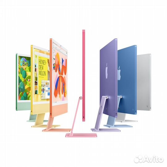 iMac 24 M4 8C/8C GPU 16gb/256gb все цвета new US