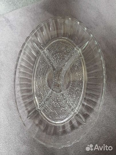 Менажница стекло 2 шт