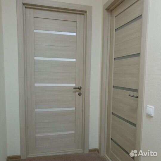 Межкомнатные двери эко-шпон царгавые двери ламинир