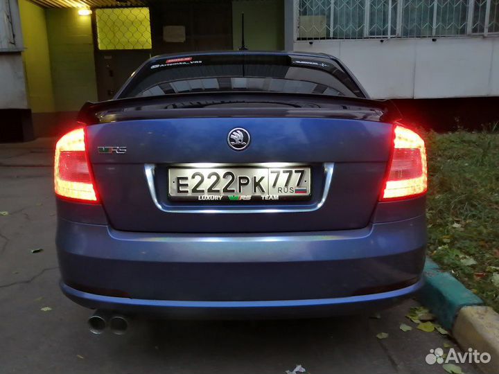 Подсветка номера на VW Golf Jetta Skoda Octivia