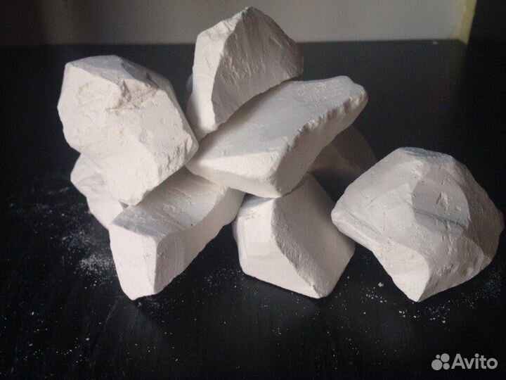 Мел для еды очищенный, кусковой