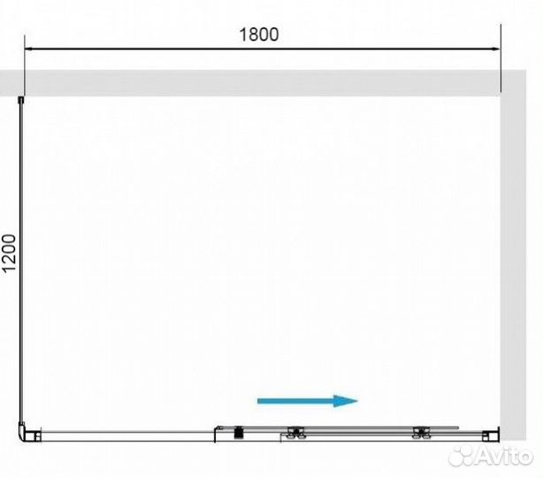 Душевой уголок RGW Passage PA-177 180x120