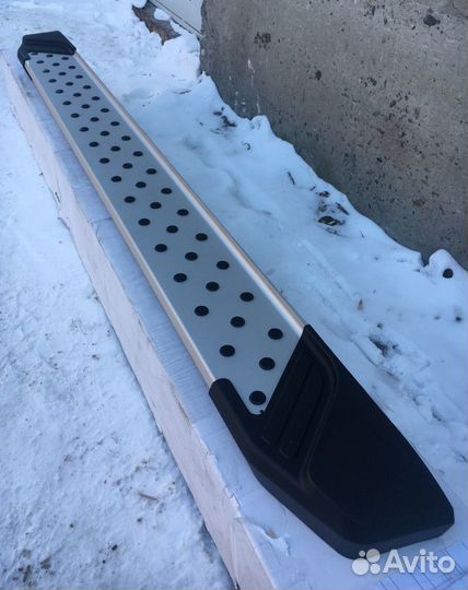 Пороги-подножки Audi Q5 2017. Bmw-Style