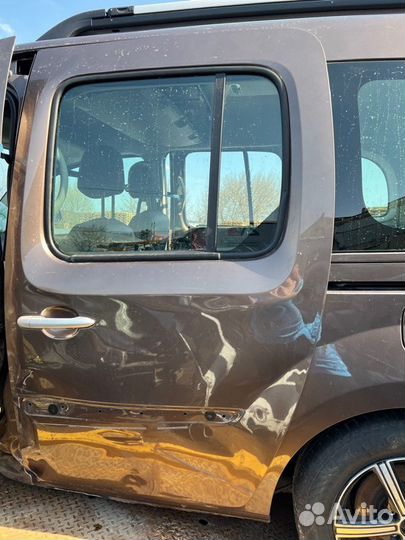 Дверь сдвижная задняя левая Renault Kangoo KW0Y