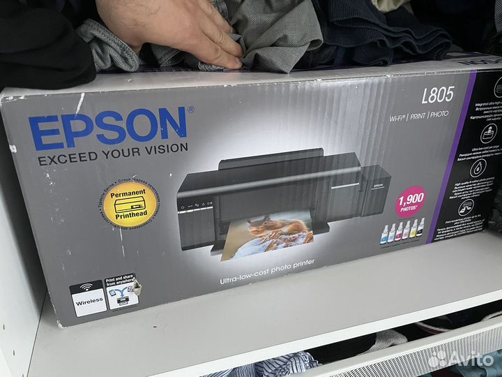 Принтер epson l 805 новый