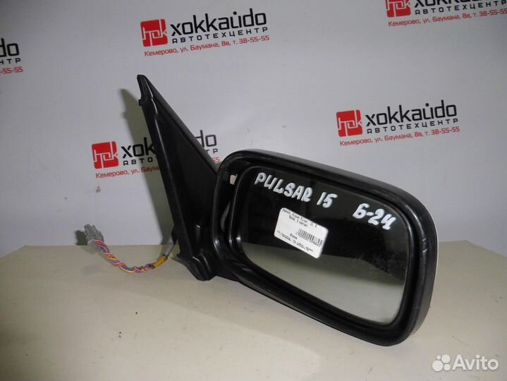 Зеркало, Nissan Pulsar, FN15, R, белый