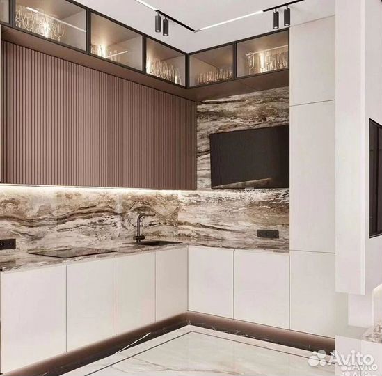 Кухня на заказ с установкой