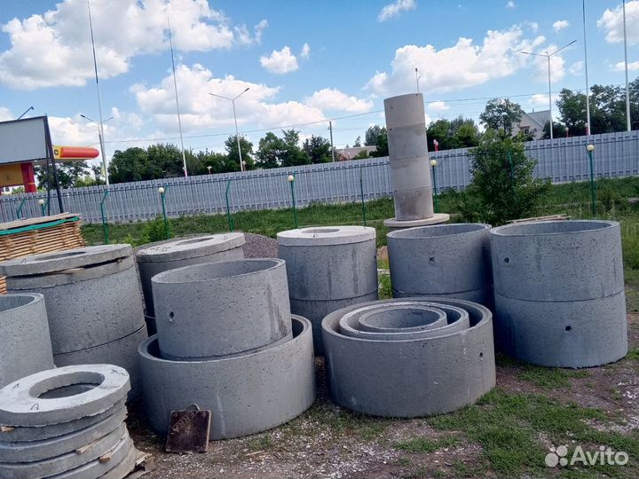 Бетонные жби кольца