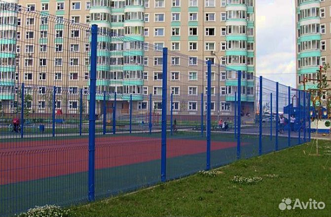 Забор из 3д сетки