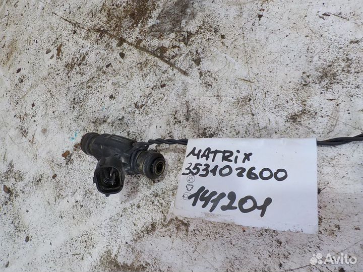 Форсунка топливная hyundai matrix