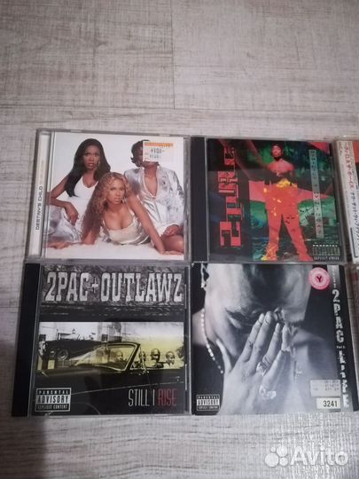 Cd 2pac, hip hop, r'n'b japan