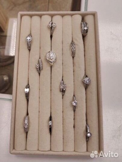 Кольца бижутерия ассортимент