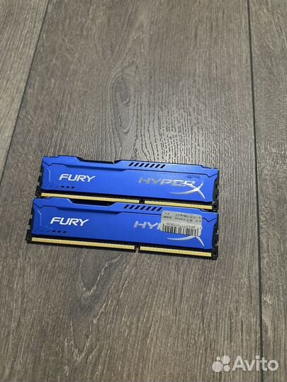 Оперативная память DDR3 8Gb HyperX