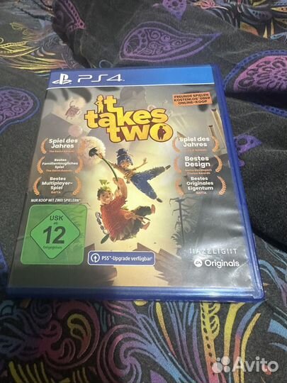 It takes two ps4-5 диск