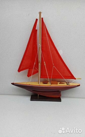 Яхта алый парус Крым 32*35 морской сувенир