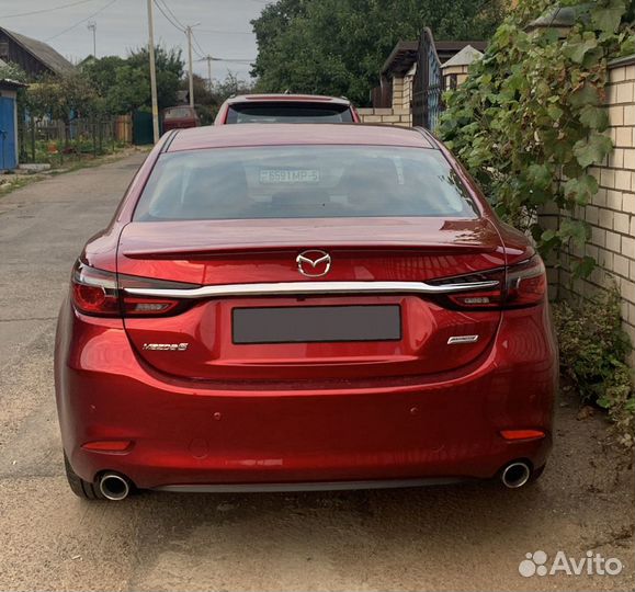 Спойлер багажника Mazda 6 GJ 2012-2023