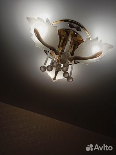 Люстра потолочная бу
