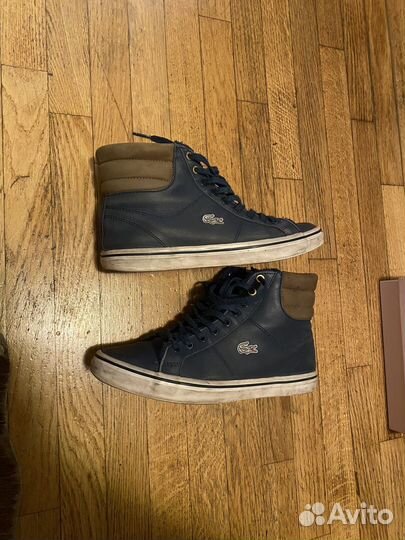 Кеды lacoste утепленные 38