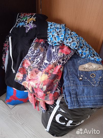 Женские вещи и обувь 2 больших пакета 46-48 H&M