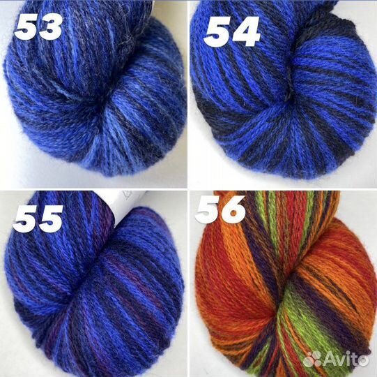 Пряжа эстонская Кауни 100 шерсть