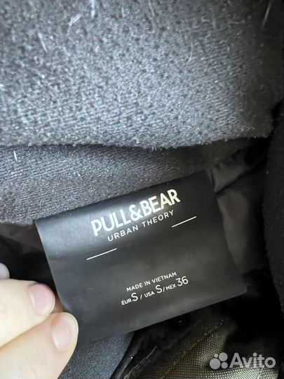 Пуховик pull bear мужской