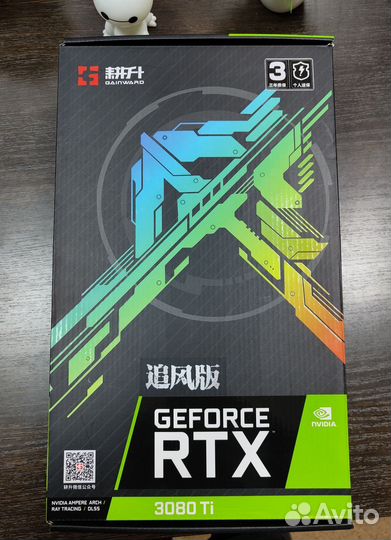 Видеокарта Rtx 3080ti gainward chasing wind