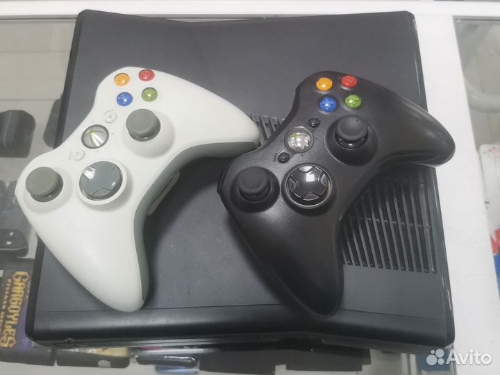Xbox 360 фрибут+lt+2 геймпада