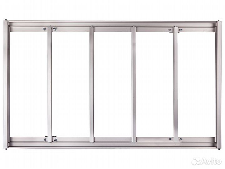 Корзина багажная Атлант 8963 1200х800 мм алюмин