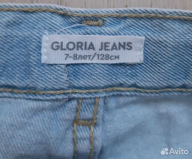 Джинсы для девочки gloria jeans 128