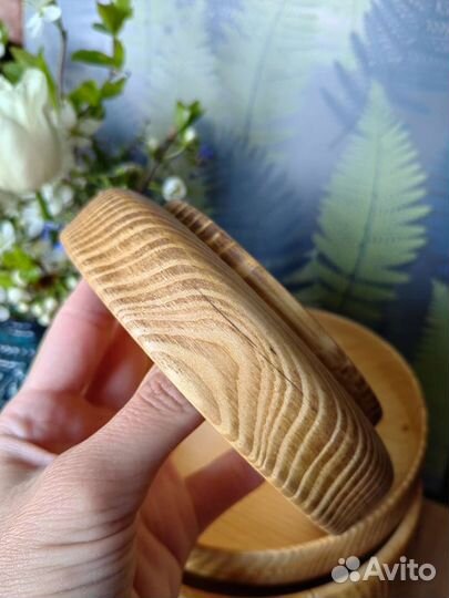 Тарелки из дерева