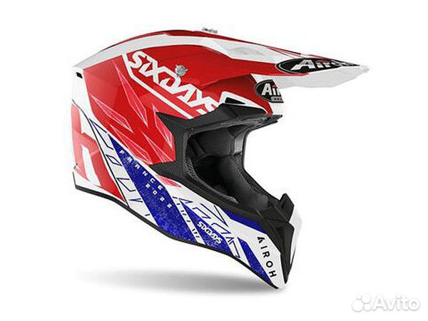 Шлем кроссовый airoh Wraap Six Days 2022 France