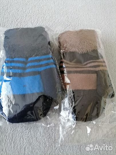 Варежки зимние детские