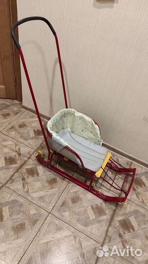 Детские зимние санки