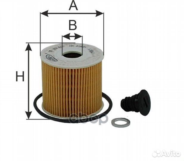 Фильтр масляный hyundai, KIA goodwill OG 183 ECO