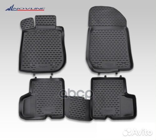 Element Коврики салона renault logan 04- (компл