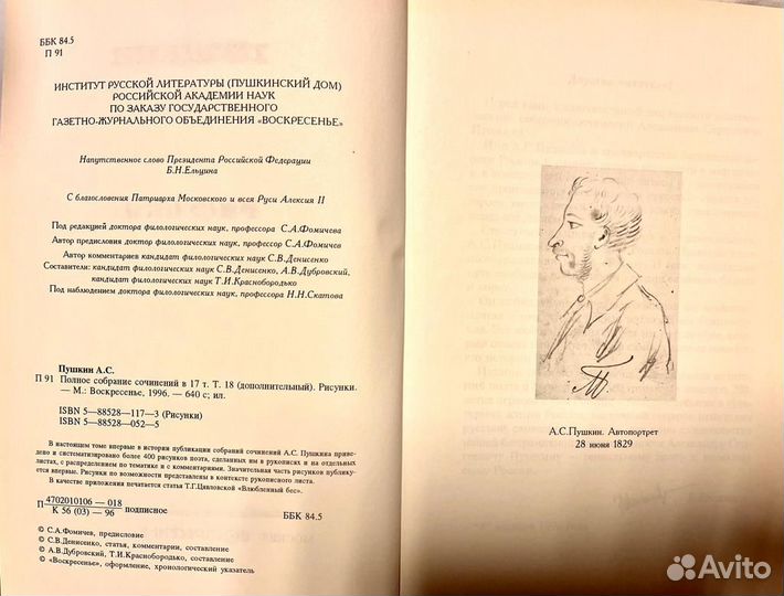 Пушкин юбилейное самое полное издание 19 томов