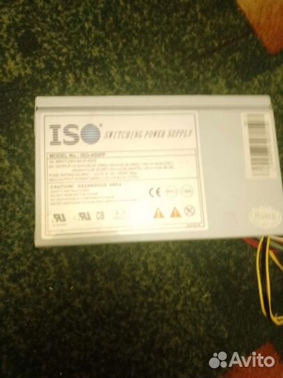 Блок питания iso 350w