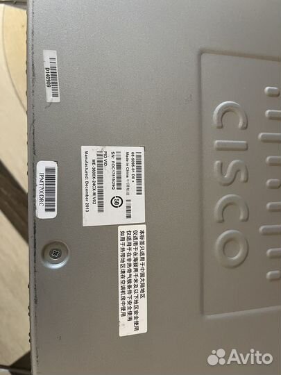 Коммутатор cisco ME-3600X-24CX-M