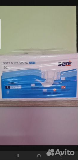 Памперсы для взрослых seni xl 4