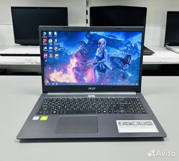 Игровой Acer core i3-7020U 8gb nvidia mx 2gb