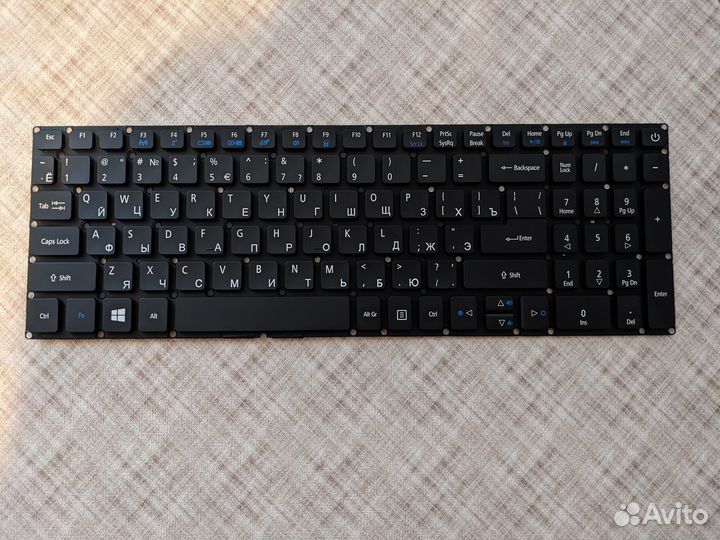 Клавиатура с подсветкой для ноутбука Acer